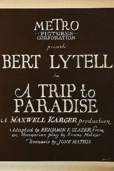 A Trip to Paradise poster