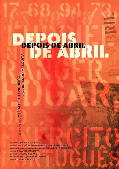 Depois de Abril poster