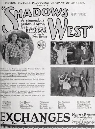 Shadows of the West poster