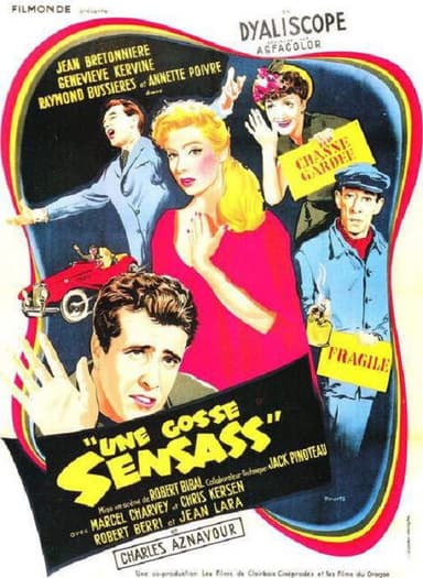 Une gosse « sensass » poster