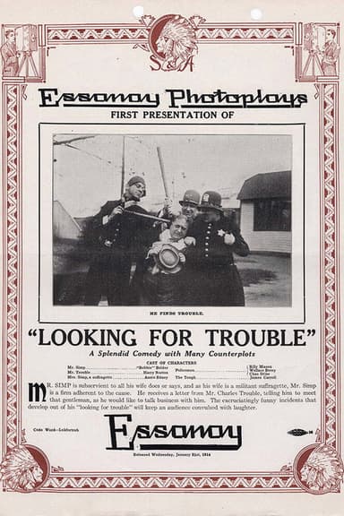 Looking for Trouble poster
