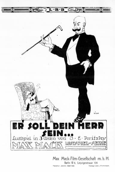 Er soll dein Herr sein poster