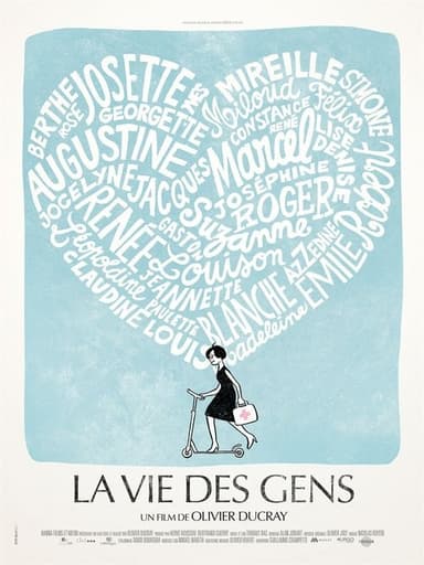 La vie des gens poster