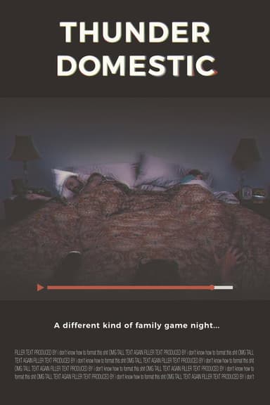 Thunder-Domestic poster