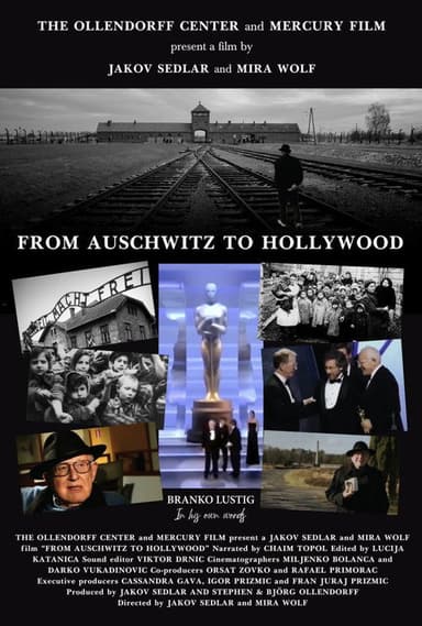 From Auschwitz to Hollywood poster