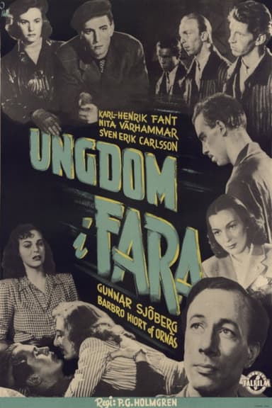 Ungdom i fara poster