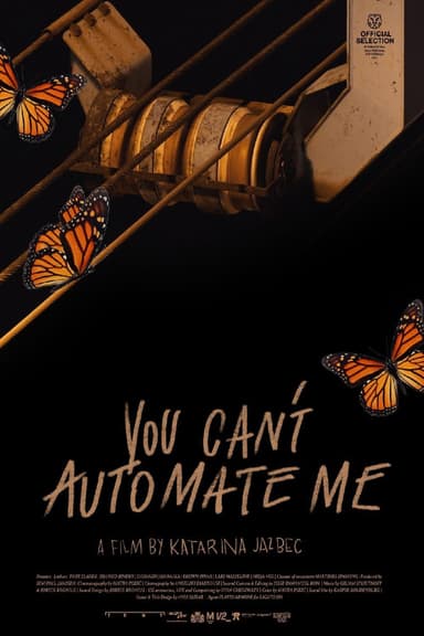 You Can't Automate Me poster