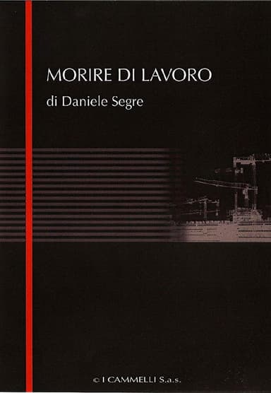 Morire di lavoro poster
