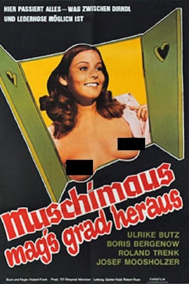 Muschimaus mag's grad heraus poster