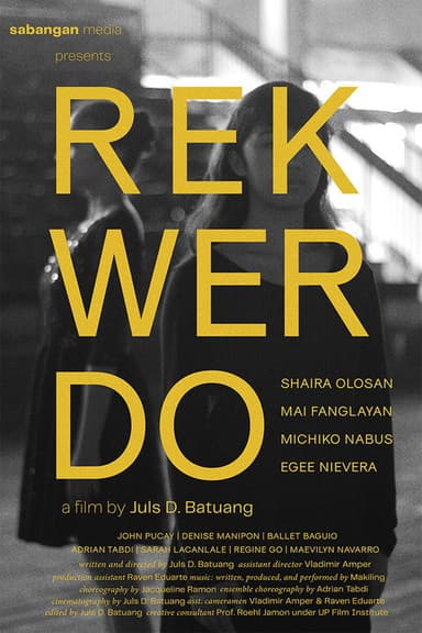 Rekwerdo poster