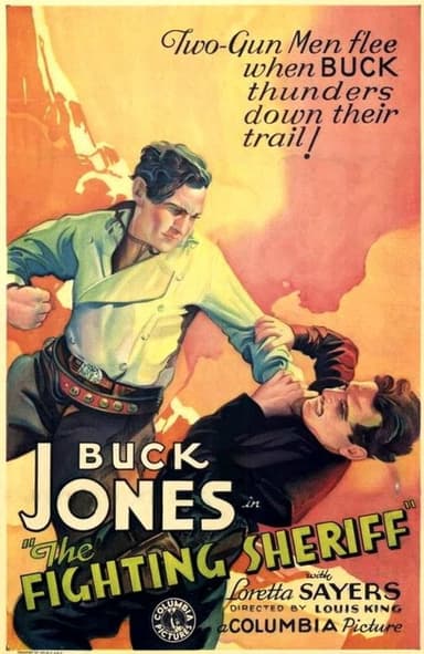 The Fighting Sheriff poster