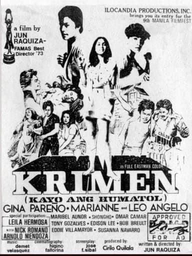 Crime poster