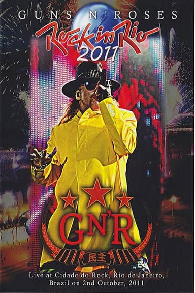 Guns N' Roses: Live Rock In Rio 2011 poster