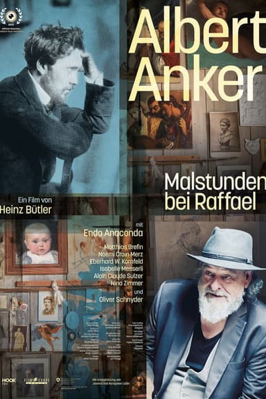 Albert Anker. Malstunden bei Raffael poster