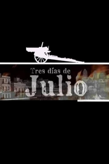Tres días de julio poster