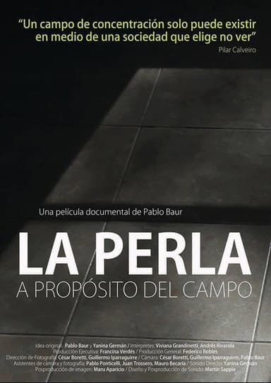 La Perla, a propósito del campo poster