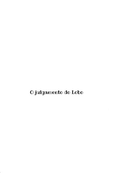 O Julgamento do Lobo poster