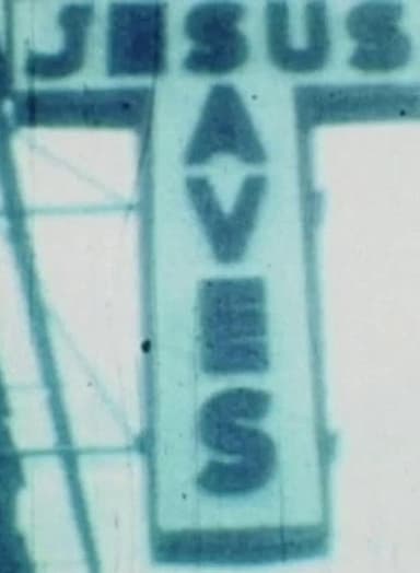 Jesus Saves poster