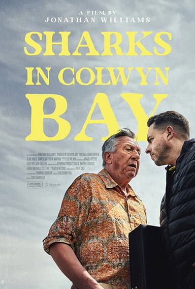 Sharks in Colwyn Bay poster