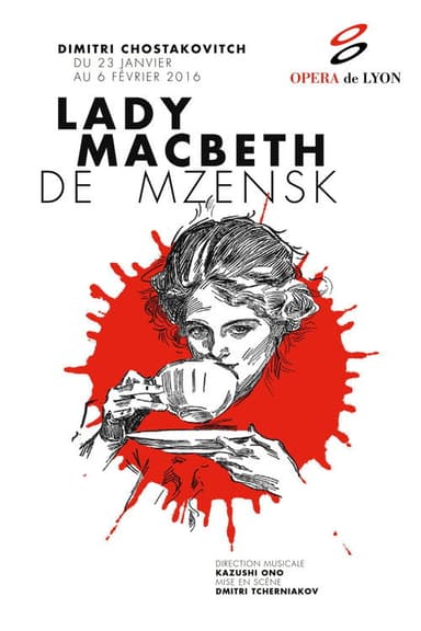 Chostakovitch: Lady Macbeth de Mzensk poster