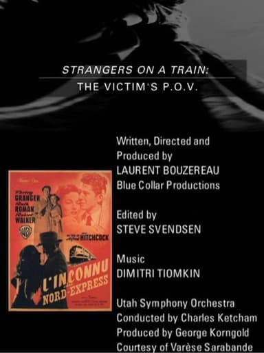 Strangers on a Train: The Victim's P.O.V. poster