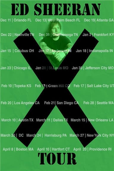 Ed Sheeran: Live at Magic Radio, 2018 poster