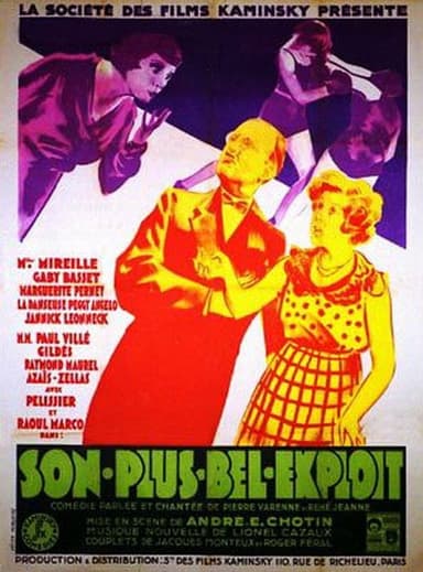 Son plus bel exploit poster