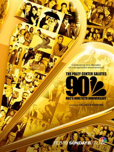 The Paley Center Salutes NBC's 90th Anniversary poster