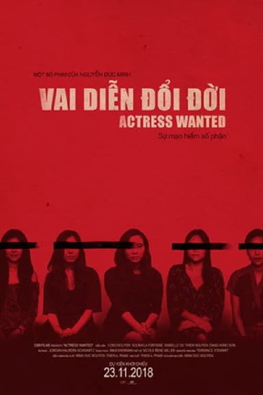 Actress Wanted poster