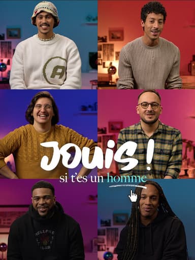 Jouis si t'es un homme poster