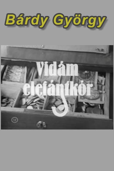 Vidám elefántkór poster