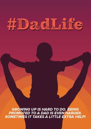#DadLife poster