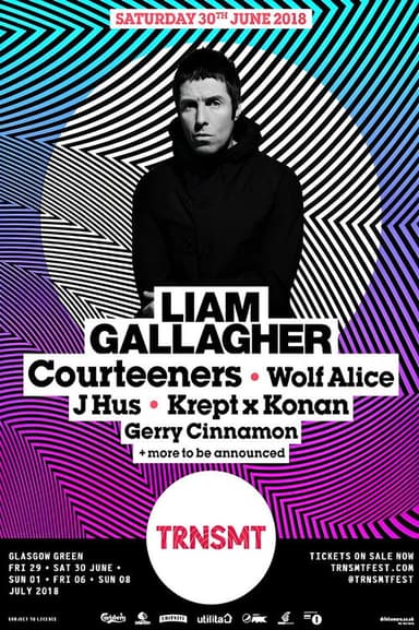 Liam Gallagher: Live at TRNSMT 2018 poster