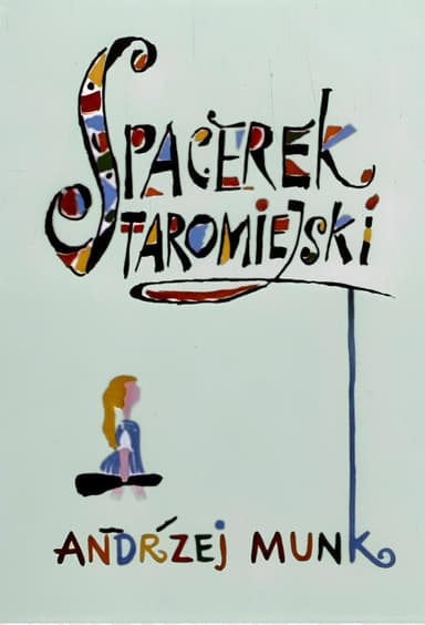 A Walk in the Old City of Warsaw poster