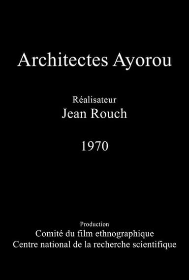 Architects of Ayorou poster