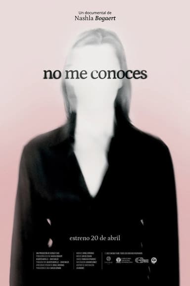 No me conoces poster