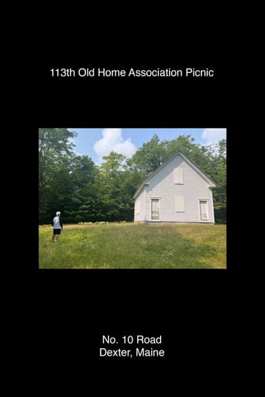 113th Old Home Association Picnic poster