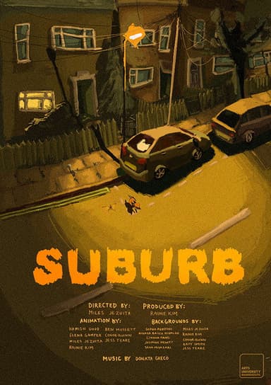 Suburb poster