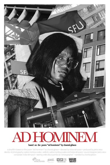 Ad Hominem poster