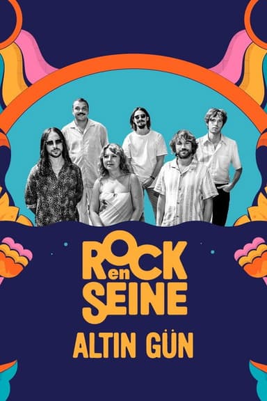 Altın Gün - Rock en Seine 2023 poster