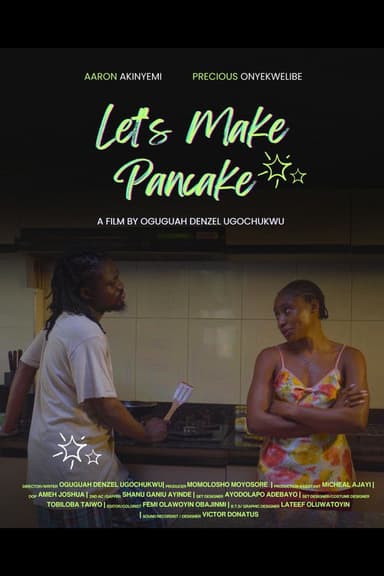 Lets make Pancake poster