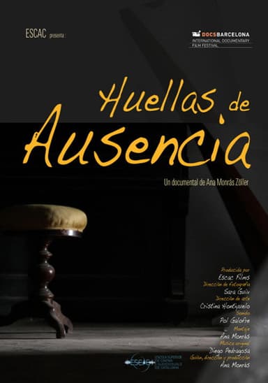 Huellas de ausencia poster