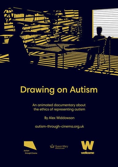 Drawing on Autism poster