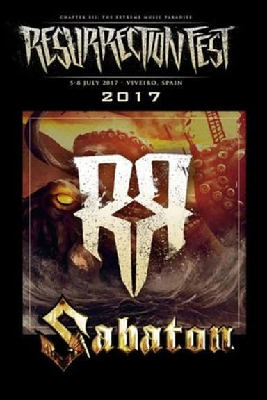 Sabaton - Live At Resurrection Fest EG 2017 poster