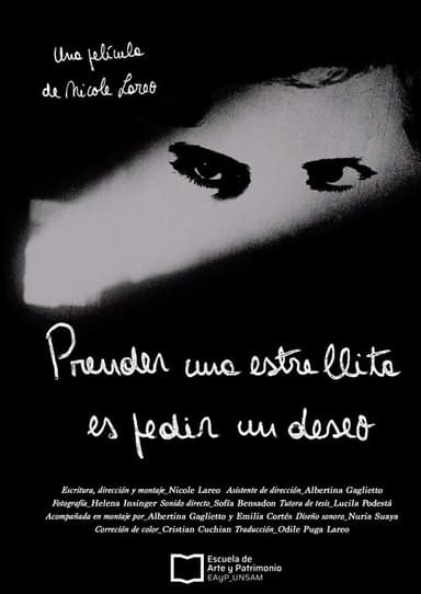 Prender una estrellita es pedir un deseo poster