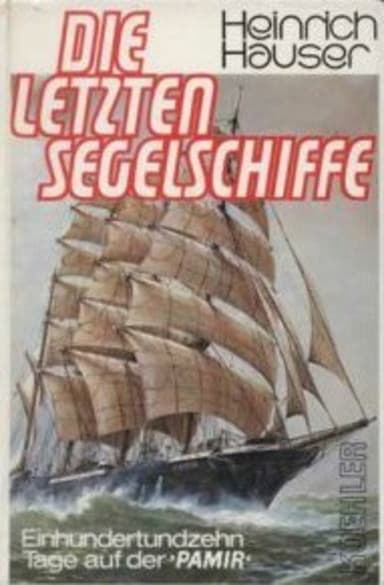 Windjammer and Janmaaten - The last sailing ships poster