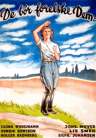 De bør forelske Dem poster