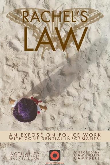 Rachel's Law poster