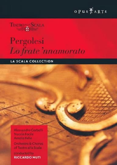 Pergolesi: The Brother in Love (La Scala) poster