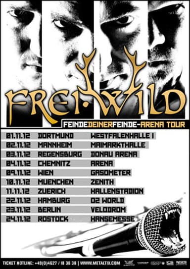 Frei.Wild - Feinde Deiner Feinde poster